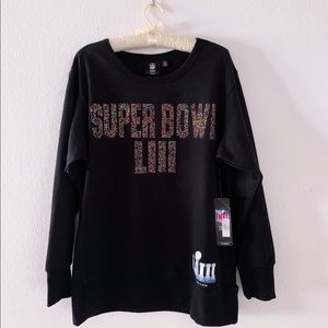 Super Bowl LIII Women's Rhinestone Sweater